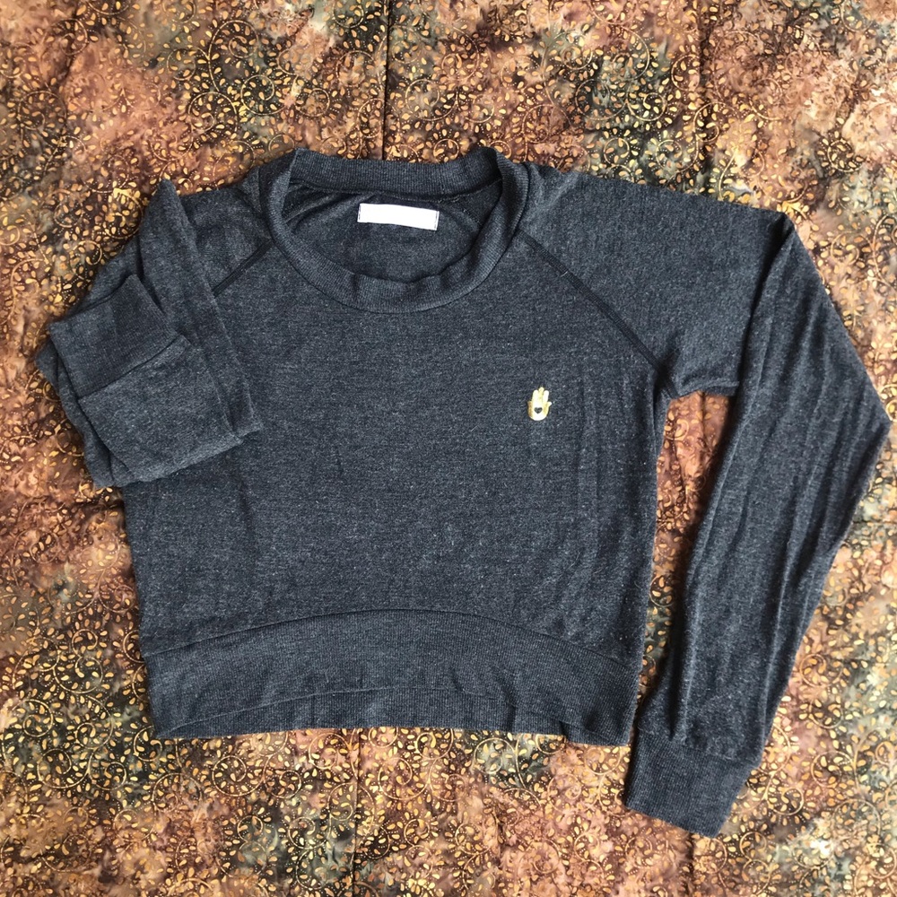 Spiritual Gangster Cropped Savasana Long Sleeve